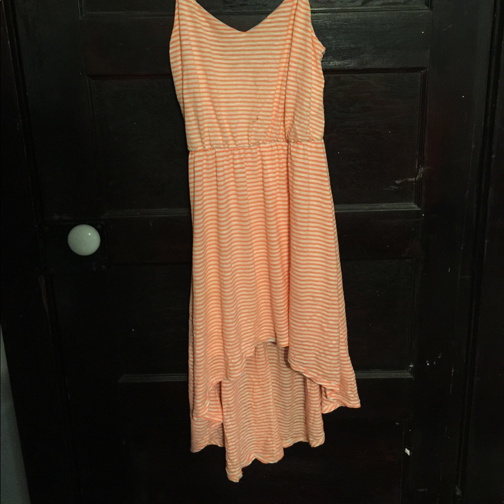 High-low spring dress
